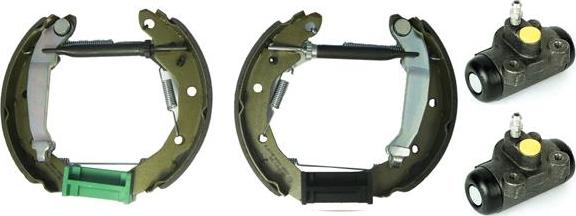 Brembo K 15 001 - Комплект гальм, барабанний механізм avtolavka.club