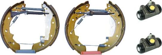 Brembo K 79 003 - Комплект гальм, барабанний механізм avtolavka.club