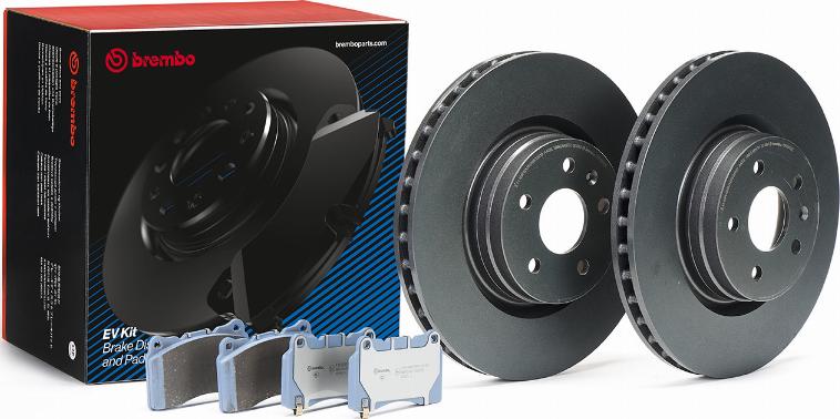 Brembo KT 08 021 - Комплект гальм, дисковий гальмівний механізм avtolavka.club