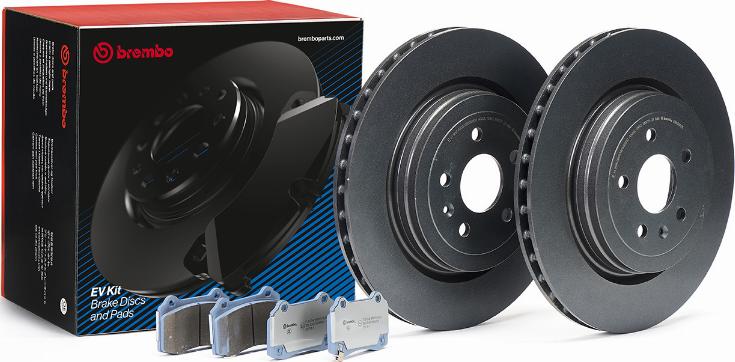 Brembo KT 08 023 - Комплект гальм, дисковий гальмівний механізм avtolavka.club