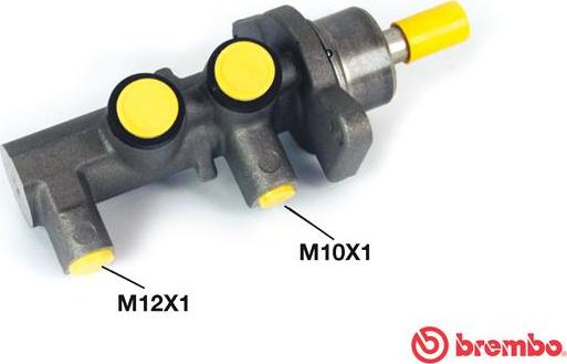 Brembo M 59 016 - Головний гальмівний циліндр avtolavka.club