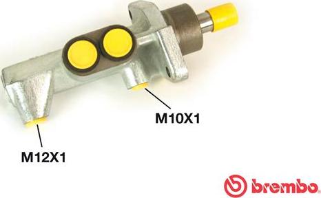 Brembo M 59 038 - Головний гальмівний циліндр avtolavka.club