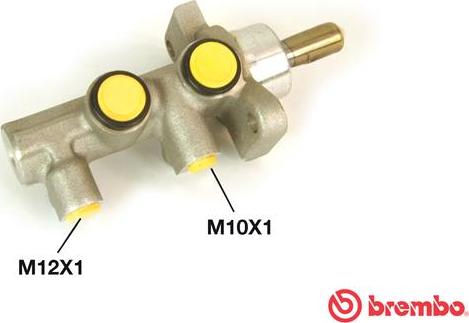 Brembo M 59 024 - Головний гальмівний циліндр avtolavka.club