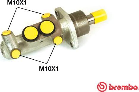 Brembo M 68 023 - Головний гальмівний циліндр avtolavka.club