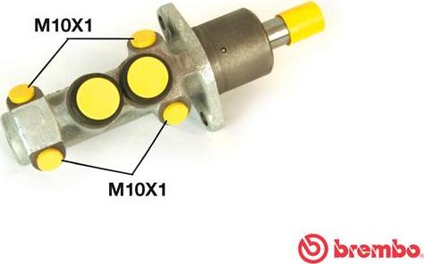 Brembo M 85 010 - Головний гальмівний циліндр avtolavka.club