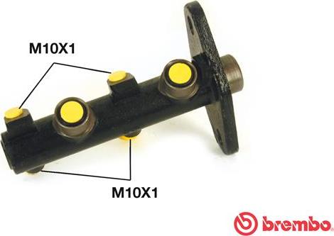 Brembo M 24 013 - Головний гальмівний циліндр avtolavka.club