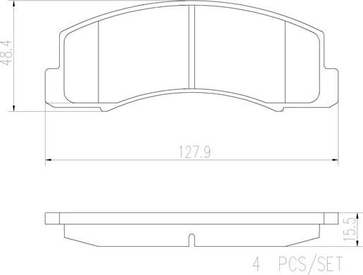 Brembo P99022N - Гальмівні колодки, дискові гальма avtolavka.club