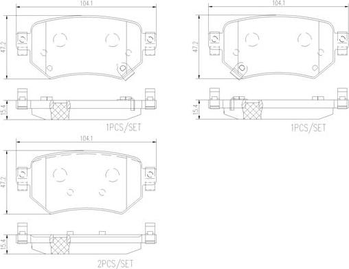 Brembo P49059N - Гальмівні колодки, дискові гальма avtolavka.club