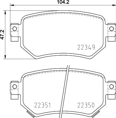 Brembo P 49 059 - Гальмівні колодки, дискові гальма avtolavka.club