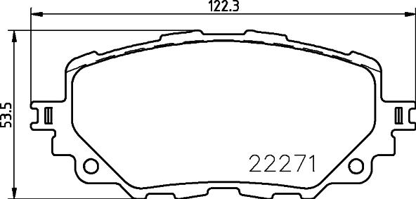 Brembo P 49 054 - Гальмівні колодки, дискові гальма avtolavka.club