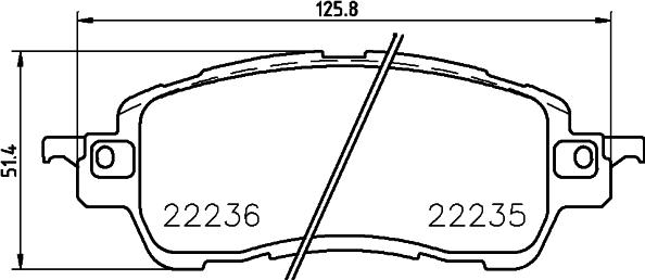 Brembo P 49 055 - Гальмівні колодки, дискові гальма avtolavka.club