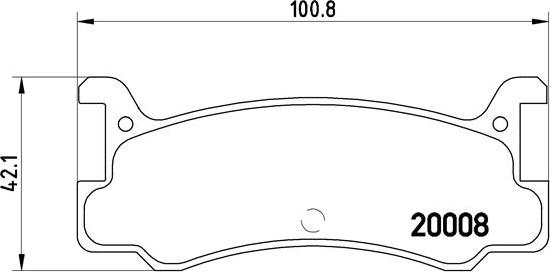 Brembo P 49 005 - Гальмівні колодки, дискові гальма avtolavka.club