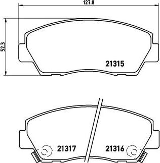 Brembo P 49 014 - Гальмівні колодки, дискові гальма avtolavka.club