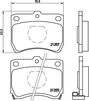 Brembo P 49 013 - Гальмівні колодки, дискові гальма avtolavka.club