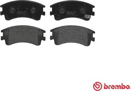 Brembo P 49 032 - Гальмівні колодки, дискові гальма avtolavka.club