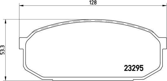 Brembo P 49 022 - Гальмівні колодки, дискові гальма avtolavka.club