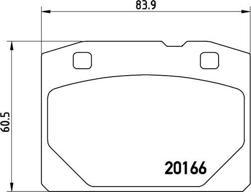 Brembo P 41 001 - Гальмівні колодки, дискові гальма avtolavka.club