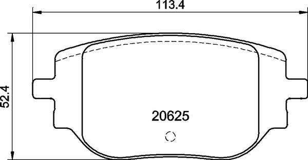 Brembo P 59 102 - Гальмівні колодки, дискові гальма avtolavka.club