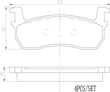 Brembo P56013N - Гальмівні колодки, дискові гальма avtolavka.club