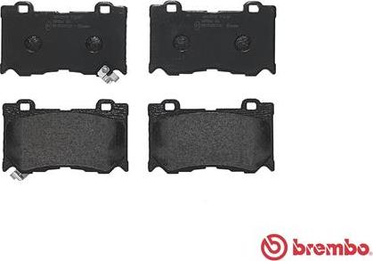 Brembo P 56 089 - Гальмівні колодки, дискові гальма avtolavka.club