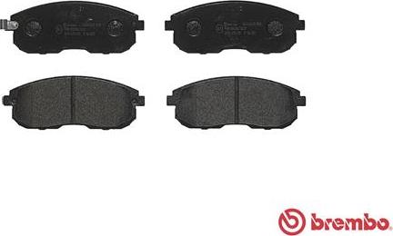 Brembo P 56 021 - Гальмівні колодки, дискові гальма avtolavka.club