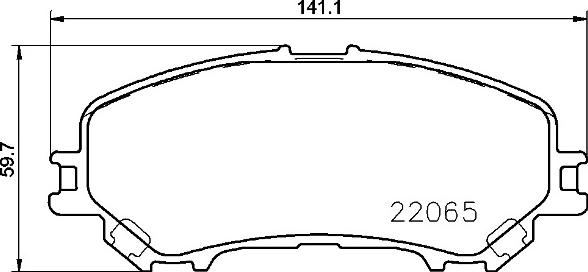 Brembo P 56 100 - Гальмівні колодки, дискові гальма avtolavka.club