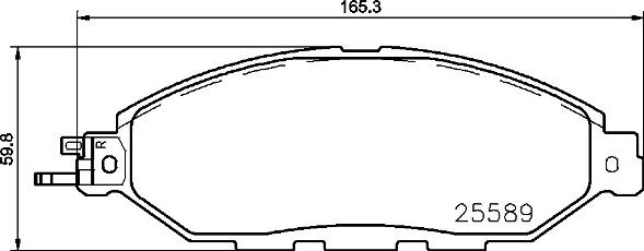 Brembo P 56 103 - Гальмівні колодки, дискові гальма avtolavka.club