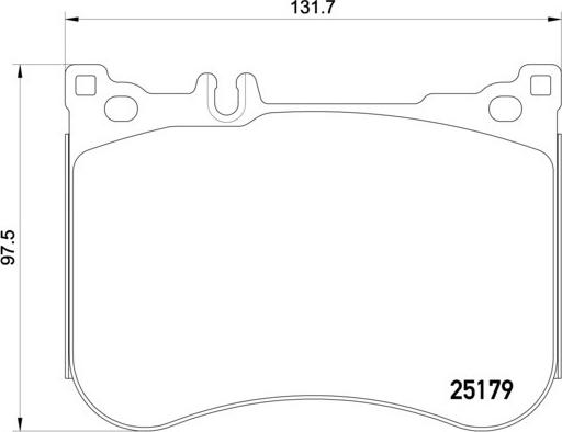 Brembo P 50 095 - Гальмівні колодки, дискові гальма avtolavka.club