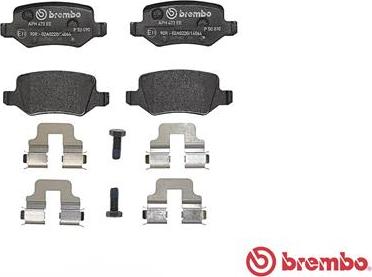 Brembo P 50 090 - Гальмівні колодки, дискові гальма avtolavka.club