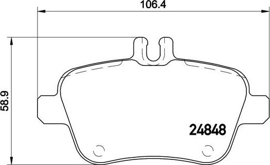 Brembo P 50 091X - Гальмівні колодки, дискові гальма avtolavka.club