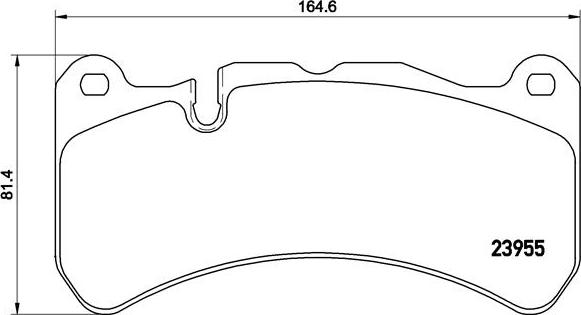 Brembo P 50 092 - Гальмівні колодки, дискові гальма avtolavka.club