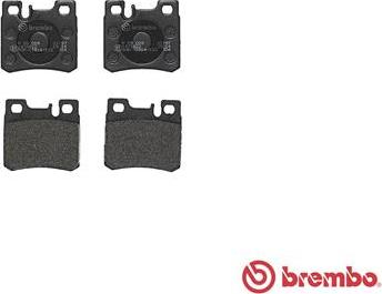 Brembo P 50 009 - Гальмівні колодки, дискові гальма avtolavka.club