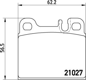 Brembo P 50 005 - Гальмівні колодки, дискові гальма avtolavka.club