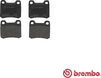 Brembo P 50 007 - Гальмівні колодки, дискові гальма avtolavka.club