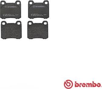 Brembo P 50 013 - Гальмівні колодки, дискові гальма avtolavka.club