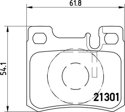 Brembo P 50 012 - Гальмівні колодки, дискові гальма avtolavka.club