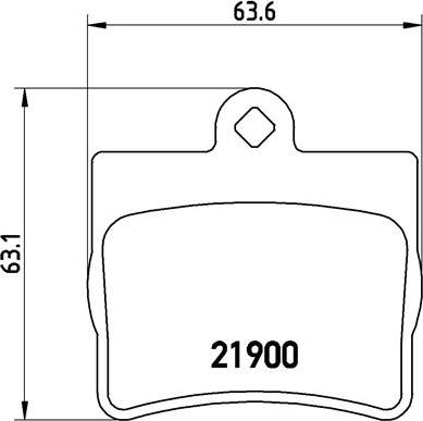 Brembo P 50 024 - Гальмівні колодки, дискові гальма avtolavka.club