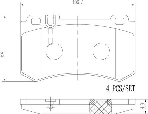 Brembo P50077N - Гальмівні колодки, дискові гальма avtolavka.club