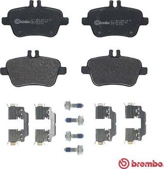 Brembo P 50 140 - Гальмівні колодки, дискові гальма avtolavka.club