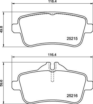 Brembo P 50 156 - Гальмівні колодки, дискові гальма avtolavka.club