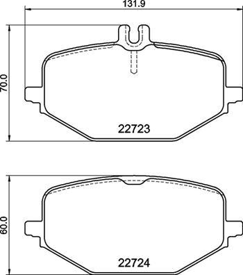 Brembo P 50 168 - Гальмівні колодки, дискові гальма avtolavka.club