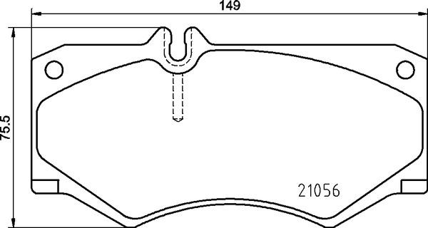 Brembo P 50 134 - Гальмівні колодки, дискові гальма avtolavka.club