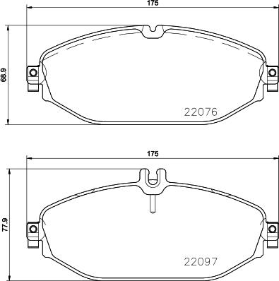 Brembo P 50 124 - Гальмівні колодки, дискові гальма avtolavka.club