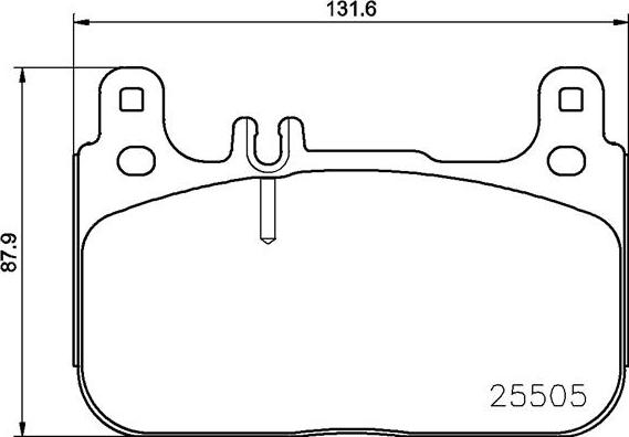 Brembo P50128N - Гальмівні колодки, дискові гальма avtolavka.club