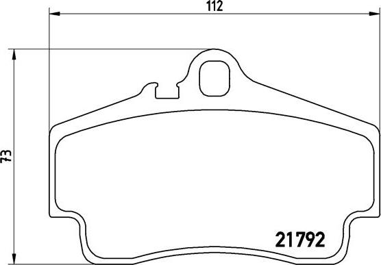 Brembo P 65 008 - Гальмівні колодки, дискові гальма avtolavka.club