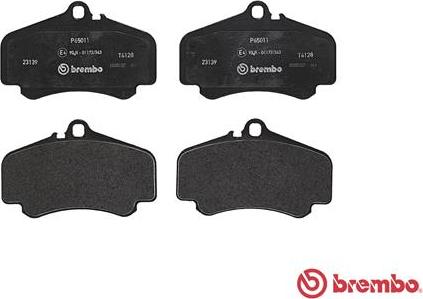 Brembo P 65 011 - Гальмівні колодки, дискові гальма avtolavka.club