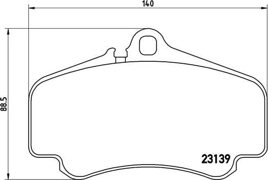 Brembo P 65 011 - Гальмівні колодки, дискові гальма avtolavka.club