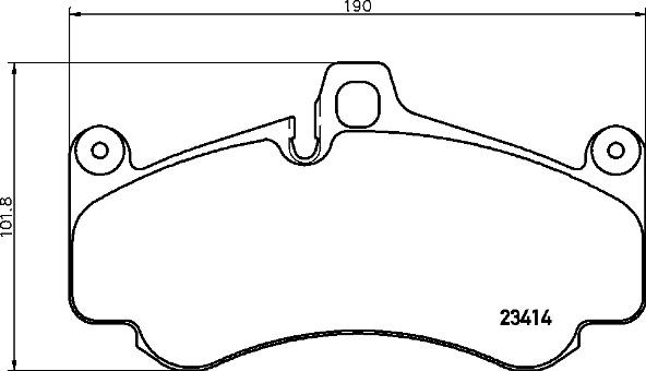 Brembo P 65 032 - Гальмівні колодки, дискові гальма avtolavka.club