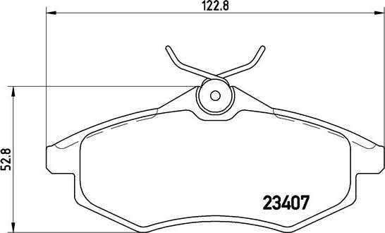 Brembo P 61 074 - Гальмівні колодки, дискові гальма avtolavka.club