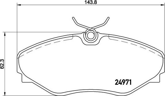 Brembo P 68 055 - Гальмівні колодки, дискові гальма avtolavka.club